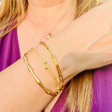 Load image into Gallery viewer, Bamboo Open Bangle Bracelet