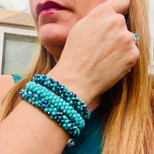 Load image into Gallery viewer, 3 Crystal Bracelets Set