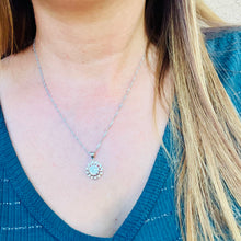 Load image into Gallery viewer, Zircon Color Pendant Necklace & Earrings Set