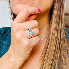 Load image into Gallery viewer, Blue Stone Ring