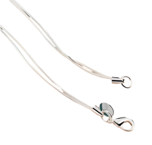 Load image into Gallery viewer, Double Dangling Butterfly Necklace