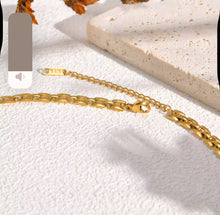 Load image into Gallery viewer, Watch Band Necklace and Bracelet Set