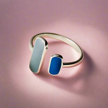 Load image into Gallery viewer, Blue Stone Ring