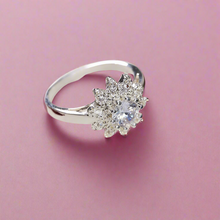 Load image into Gallery viewer, Sunflower Zircon Ring