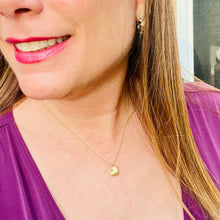 Load image into Gallery viewer, Sideways Dangling Heart Necklace