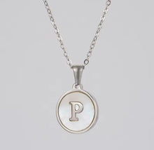 Load image into Gallery viewer, Sun Letter Pendant Necklace