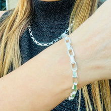 Load image into Gallery viewer, Box Geometric Necklace & Bracelet Set