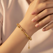 Load image into Gallery viewer, Rope Paperclip Bracelet