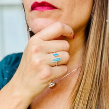 Load image into Gallery viewer, Blue Stone Ring