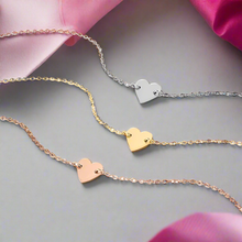 Load image into Gallery viewer, Heart Charm Bracelet