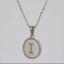 Load image into Gallery viewer, Sun Letter Pendant Necklace