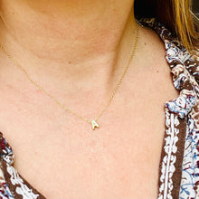 Load image into Gallery viewer, Mini Letter Pendant Necklace