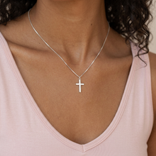 Load image into Gallery viewer, Solid Simple Cross Necklace