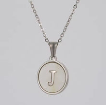 Load image into Gallery viewer, Sun Letter Pendant Necklace