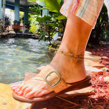 Load image into Gallery viewer, 3 Butterflies Double Anklet