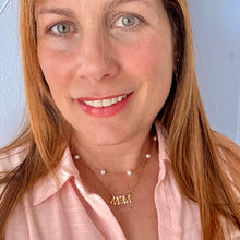 Load image into Gallery viewer, Pearl Chain Necklace