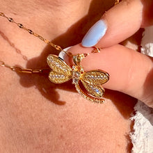 Load image into Gallery viewer, Dragonfly Necklace