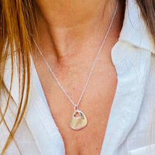 Load image into Gallery viewer, Solid Punch-out Heart Necklace