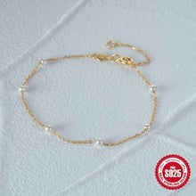 Load image into Gallery viewer, Small Pearl Bracelet