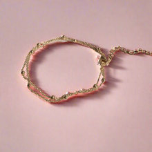 Load image into Gallery viewer, Double Bead Bracelet
