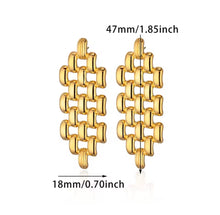 Load image into Gallery viewer, Hollow Beads Link Cascade Earrings