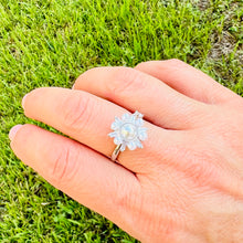 Load image into Gallery viewer, Pearl Anti Stress/Anti Anxiety Fidget Spinner Ring