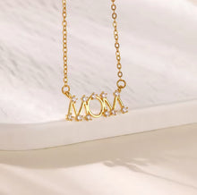 Load image into Gallery viewer, Zircon MOM Necklace