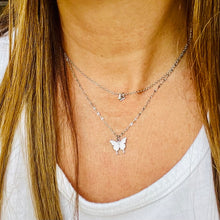 Load image into Gallery viewer, Double Butterfly Necklaces