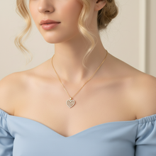 Load image into Gallery viewer, Zircon Grid Love Necklace