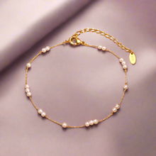 Load image into Gallery viewer, Mini Pearl Anklet
