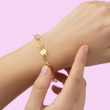 Load image into Gallery viewer, Round Paperclip Bracelet