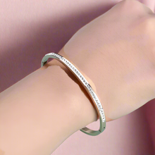 Load image into Gallery viewer, Pave Crystals Cuff Bangle Bracelet
