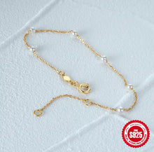 Load image into Gallery viewer, Small Pearl Bracelet