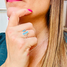 Load image into Gallery viewer, Blue Stone Ring