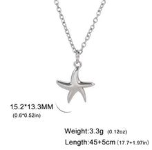 Load image into Gallery viewer, Starfish Necklace
