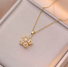 Load image into Gallery viewer, Fidget Spinner Flower Necklaces