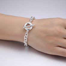 Load image into Gallery viewer, Timeless Chain Toggle Bracelet