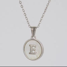 Load image into Gallery viewer, Sun Letter Pendant Necklace