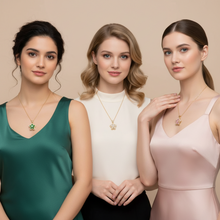 Load image into Gallery viewer, Fidget Spinner Flower Necklaces