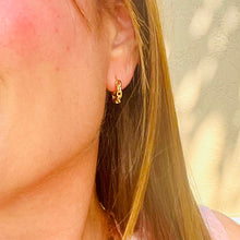 Load image into Gallery viewer, Chain Hoop Earrings