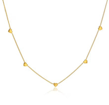 Load image into Gallery viewer, Mini Heart Choker Necklace