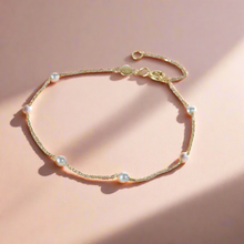 Load image into Gallery viewer, Small Pearl Bracelet