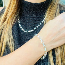 Load image into Gallery viewer, Box Geometric Necklace & Bracelet Set