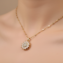 Load image into Gallery viewer, Fidget Spinner Flower Necklaces