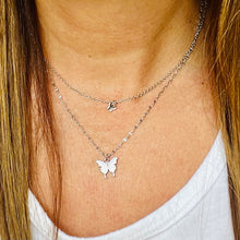 Load image into Gallery viewer, Double Butterfly Necklaces