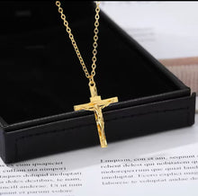 Load image into Gallery viewer, Jesus on the Cross Necklace
