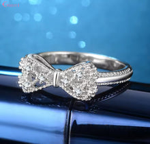 Load image into Gallery viewer, Zircon Bowknot Ring
