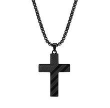 Load image into Gallery viewer, American Flag Cross Necklace