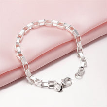 Load image into Gallery viewer, Box Geometric Necklace & Bracelet Set