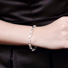 Load image into Gallery viewer, Box Geometric Necklace & Bracelet Set